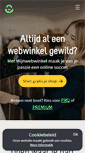 Mobile Screenshot of mijnwebwinkel.nl